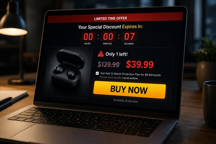 The Online Tricks Designed to Get You to Spend — and Keep Spending